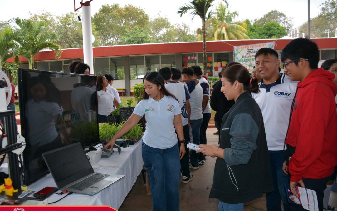 Feria Vocacional realizado por el Colegio de Bachilleres Plantel Peto