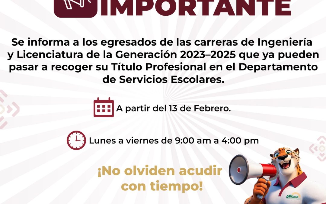 ¡Aviso Importante!