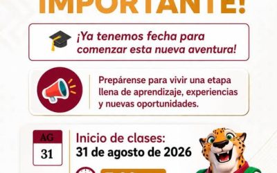 ¡ATENCIÓN, JAGUARES DE NUEVO INGRESO!