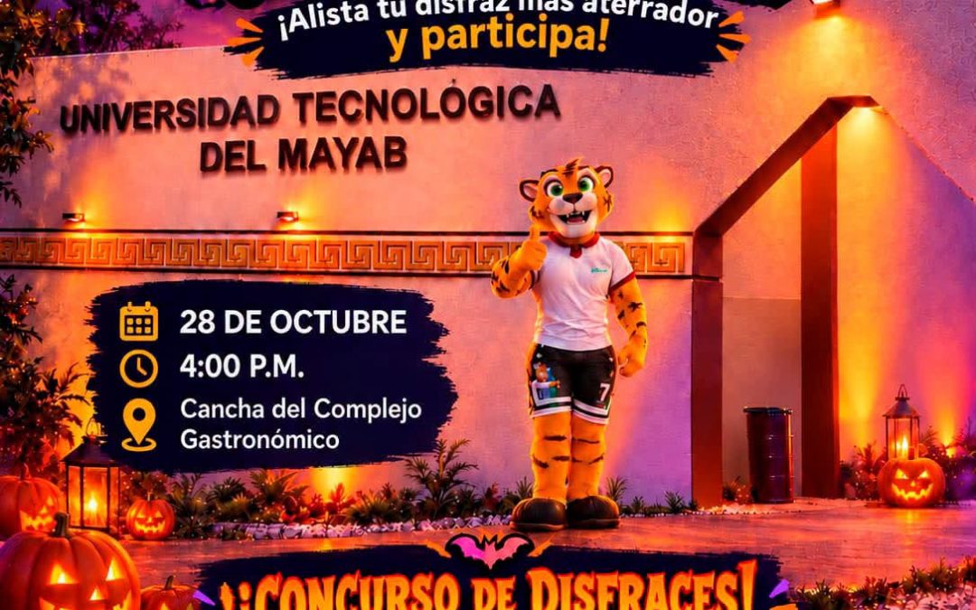 ¡Llega el HALLOWEEN UNIVERSITY FEST a la UT del Mayab!